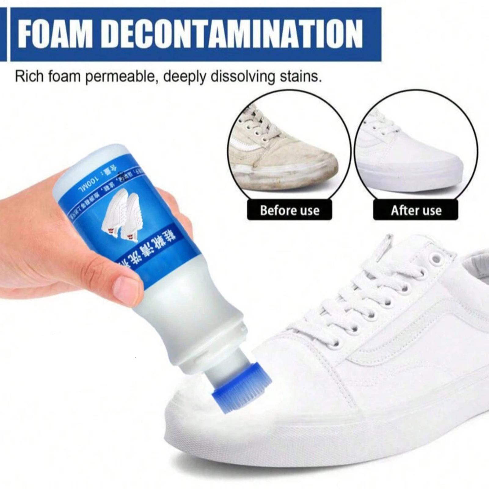 Pembersih Sepatu Putih 100ml B - Sneaker Care Spray ulasan dan harga